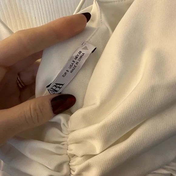 White Zara Dress - Picture 4 of 4